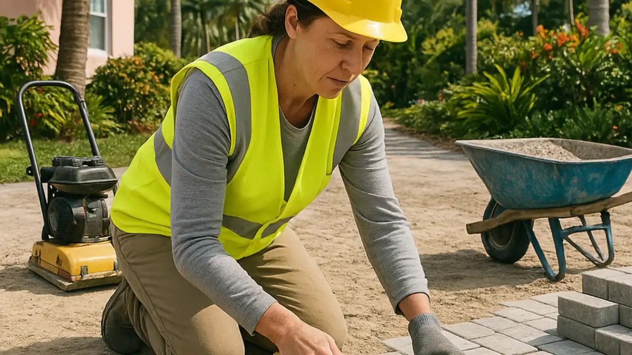 How to choose between asphalt and paver driveway installation in Miami: driveway construction Miami