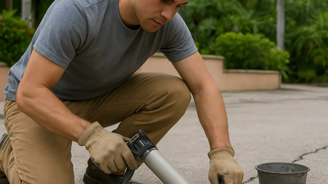 Why is my Miami driveway cracking and how to fix it: driveway cracks repair